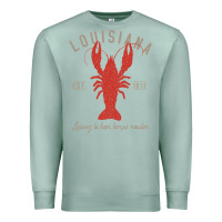 Seafoam Louisiana Crawfish T Laissez le bon temps rouler Premium Sweatshirt - longCreatives