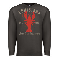 Smoke Louisiana Crawfish T Laissez le bon temps rouler Premium Sweatshirt - longCreatives