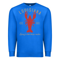True Royal Louisiana Crawfish T Laissez le bon temps rouler Premium Sweatshirt - longCreatives