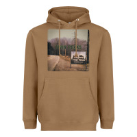 Toasted Coconut Twin Peaks City Limits Welcome Sign Vintage Heavyweight Hoodie - longCreatives