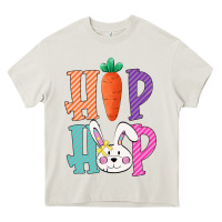 Cream hip hop easter girls toddlers kids leopard bunny Heavy Core Tee - Bettercallsaul