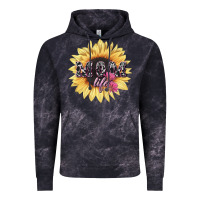 Cloud Black Mom life sunflower mother's day Vintage Hoodie - HowdyJamesFarm