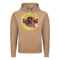 Vintage Coffee Mom life sunflower mother's day Vintage Hoodie - HowdyJamesFarm