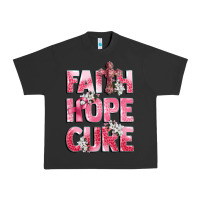 Pigment Black faith hope cure breast cancer Urban Heavy Tee - CowGirlArtShop