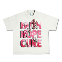 Pistachio faith hope cure breast cancer Urban Heavy Tee - CowGirlArtShop