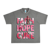 Tornado faith hope cure breast cancer Urban Heavy Tee - CowGirlArtShop