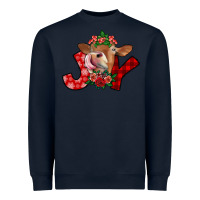 Navy joy Heavyweight Sweatshirt - SublimationCraftShop