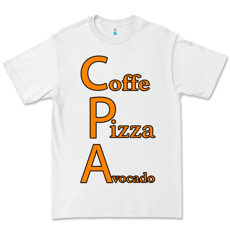 Coffe Pizza Avocado Premium Tee by Bettercallsaul | Teevron