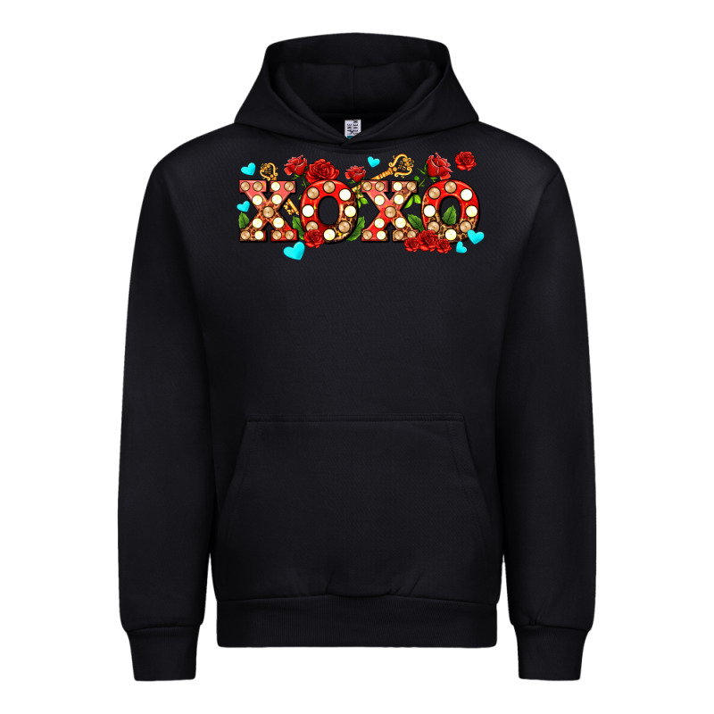 Xoxo Roses And Keys Urban Hoodie by AdoDesignShop | Teevron