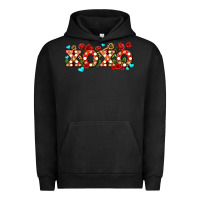 Pigment Black xoxo roses and keys Urban Hoodie - AdoDesignShop