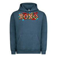 Pigment Midnight Navy xoxo roses and keys Urban Hoodie - AdoDesignShop