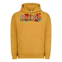 Pigment Peanut Butter xoxo roses and keys Urban Hoodie - AdoDesignShop