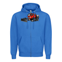 True Royal snowcat Zipper Hoodie - Artiststas
