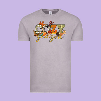 Cozy Season Vintage Tee Designed By Cowgirlartshop