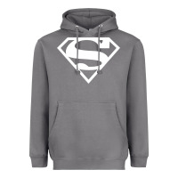 Storm Supergirl White & Pink Shield Heavyweight Hoodie - longCreatives