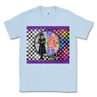 Dusty Blue gothic girl horror family Classic Tee - TumblerDesignByShophia
