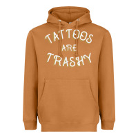 Meerkat Tattoos Are Trashy Funny Sarcastic Tattoo Gift Heavyweight Hoodie - longCreatives
