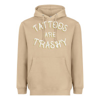 Mushroom Tattoos Are Trashy Funny Sarcastic Tattoo Gift Heavyweight Hoodie - longCreatives