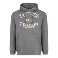 Storm Tattoos Are Trashy Funny Sarcastic Tattoo Gift Heavyweight Hoodie - longCreatives