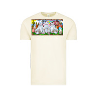 Vintage Arctic Easter Bunnies Vintage Tee - RanaPortraitStore