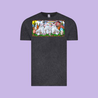 Easter Bunnies Vintage Tee Designed By Ranaportraitstore