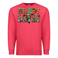 Cardinal show mom baby cow Premium Sweatshirt - BarkalooDesign
