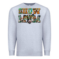 Heather Grey show mom baby cow Premium Sweatshirt - BarkalooDesign