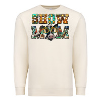Sandshell show mom baby cow Premium Sweatshirt - BarkalooDesign