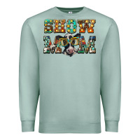 Seafoam show mom baby cow Premium Sweatshirt - BarkalooDesign