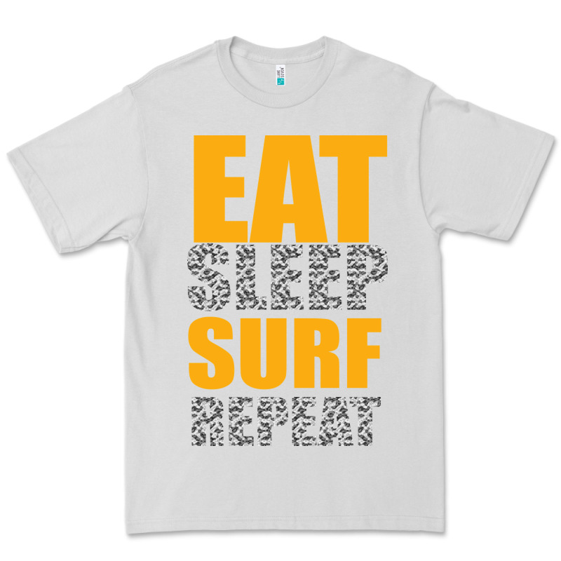 Eat Sleep Surf Repeat Premium Tee by Bettercallsaul | Teevron
