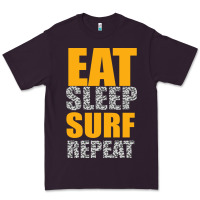 Plum eat sleep surf repeat Premium Tee - Bettercallsaul