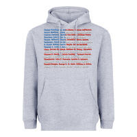 Heather Grey List of Presidents of the United States, Gift Heavyweight Hoodie - longCreatives