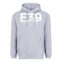 Heather Grey E39 5 Series  Car Silhouette Heavyweight Hoodie - longCreatives