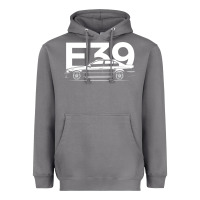 Storm E39 5 Series  Car Silhouette Heavyweight Hoodie - longCreatives