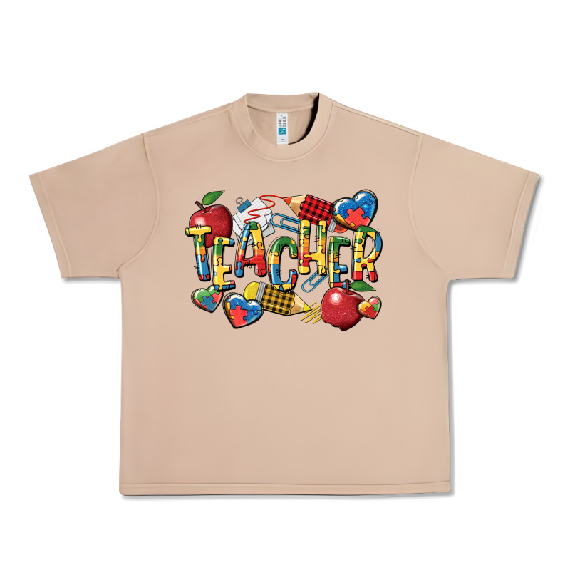 Autism Teacher Urban Heavy Tee by CowGirlArtShop | Teevron