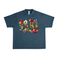 Midnight Navy autism teacher Urban Heavy Tee - CowGirlArtShop