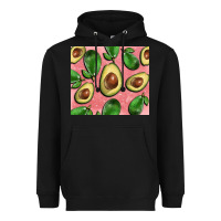 Black avacado pink tumbler Heavyweight Hoodie - BarkalooDesign