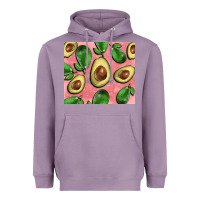 Lavender avacado pink tumbler Heavyweight Hoodie - BarkalooDesign