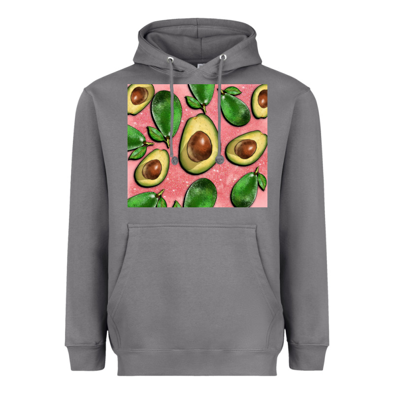 Avacado Pink Tumbler Heavyweight Hoodie by BarkalooDesign | Teevron