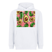 White avacado pink tumbler Heavyweight Hoodie - BarkalooDesign