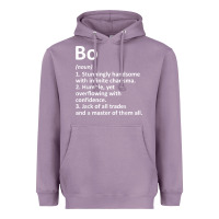 Lavender BO Definition Personalized Name Funny Birthday Gift Idea Heavyweight Hoodie - longCreatives