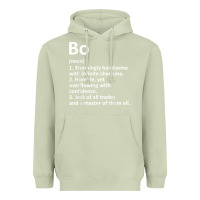 Matcha BO Definition Personalized Name Funny Birthday Gift Idea Heavyweight Hoodie - longCreatives