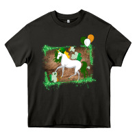 Asphalt Unicorn Dabbing with Shamrock for St. Patricks Day Heavy Core Tee - Bettercallsaul