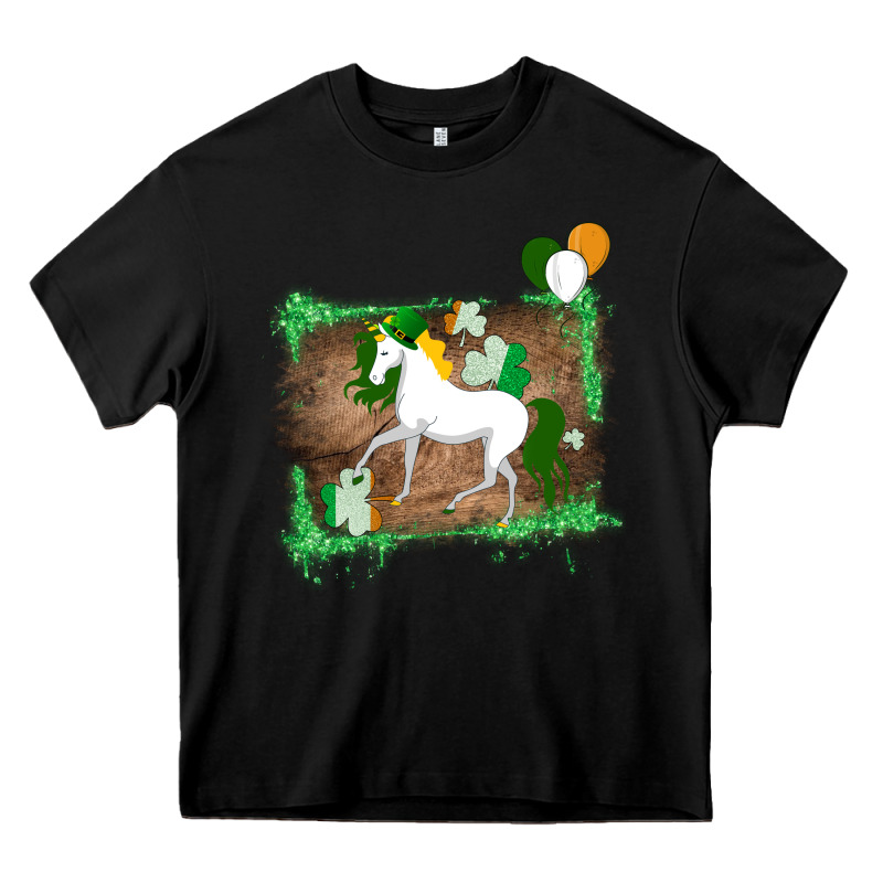 Unicorn Dabbing With Shamrock For St. Patricks Day Heavy Core Tee by Bettercallsaul | Teevron