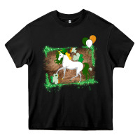Black Unicorn Dabbing with Shamrock for St. Patricks Day Heavy Core Tee - Bettercallsaul