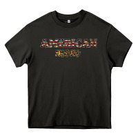 Asphalt American mom Heavy Core Tee - JahusDesignShop
