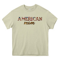 Mossy American mom Heavy Core Tee - JahusDesignShop