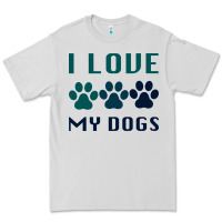 Dove Grey i love my dogs Premium Tee - Bettercallsaul
