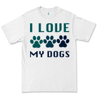 White i love my dogs Premium Tee - Bettercallsaul