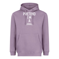 Lavender pretend i`m a somali shirt funny halloween Heavyweight Hoodie - longCreatives